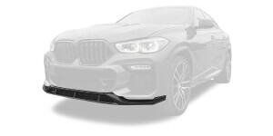 Губа переднего бампера