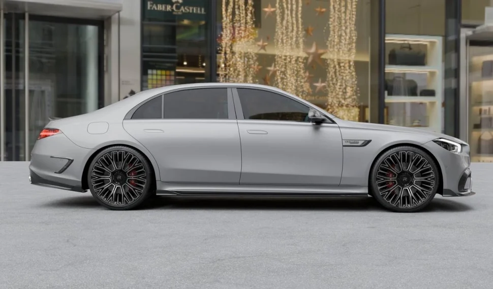 Карбоновые вставки в передние крылья для Mercedes-Benz S63 W223