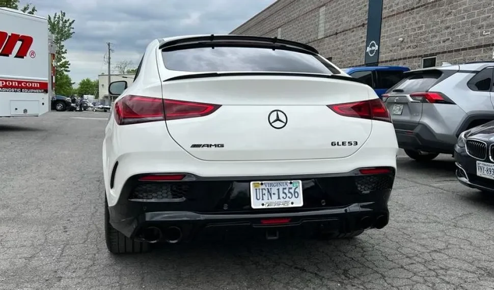 Спойлер для Mercedes-Benz GLE Coupe C167 нижний