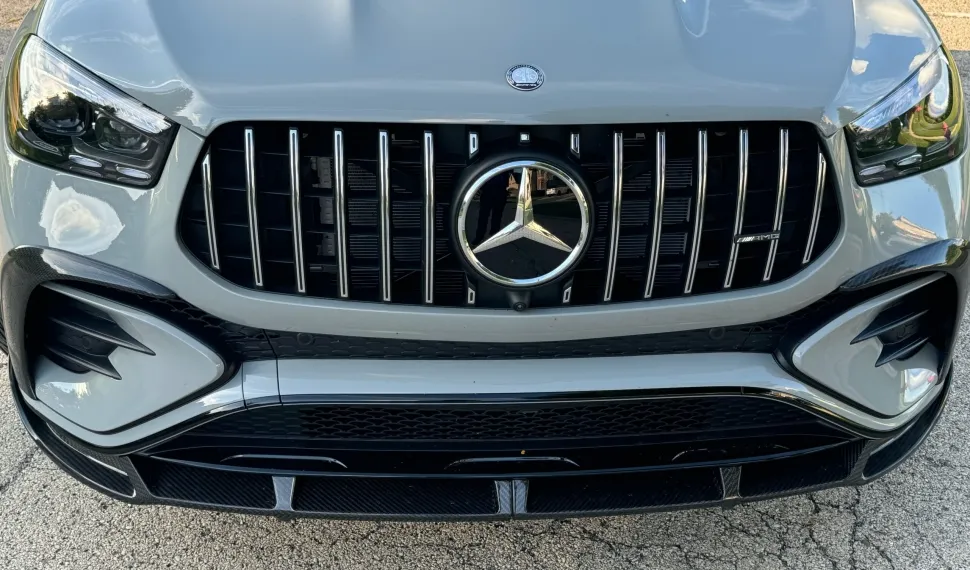 Карбоновые вставки в передний бампер для Mercedes-Benz GLE Coupe 2024