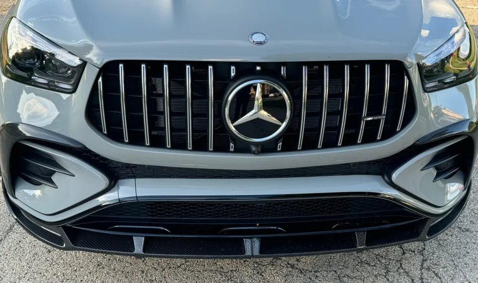 Карбоновые вставки в передний бампер для Mercedes-Benz GLE Coupe 2024