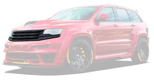 Решетка радиатора для Jeep GC WK2