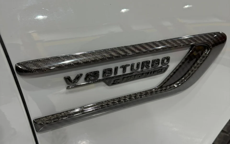 Карбоновые вставки в передние крылья для Mercedes-Benz S63 W223