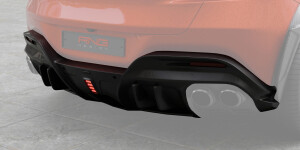 Диффузор заднего бампера