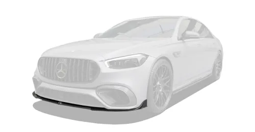 Карбоновый сплиттер переднего бампера для Mercedes-Benz S63 W223