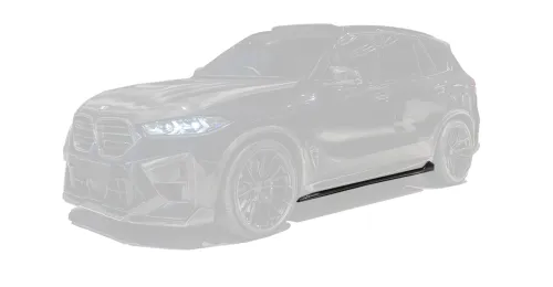 Карбоновая решетка радиатора для BMW X5M Competition LCI