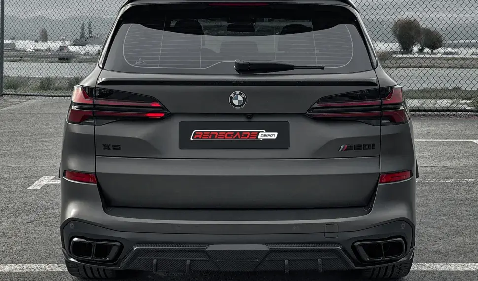 Нижний спойлер для BMW X5 LCI