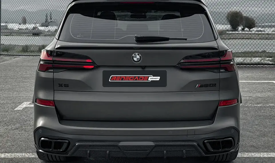 Нижний спойлер для BMW X5 LCI