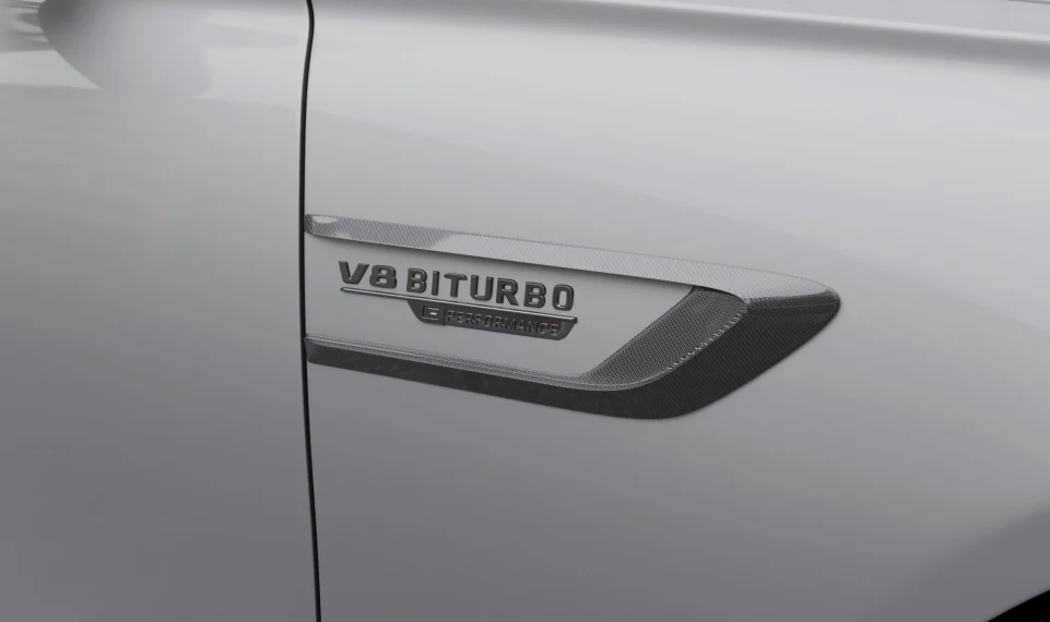Карбоновые вставки в передние крылья для Mercedes-Benz S63 W223