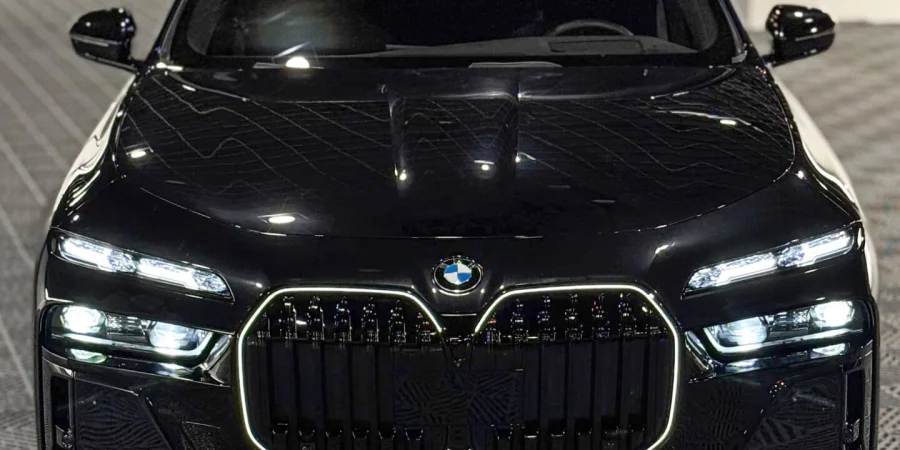 Обвес черный глянец BMW 7 G70