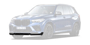 Губа переднего бампера