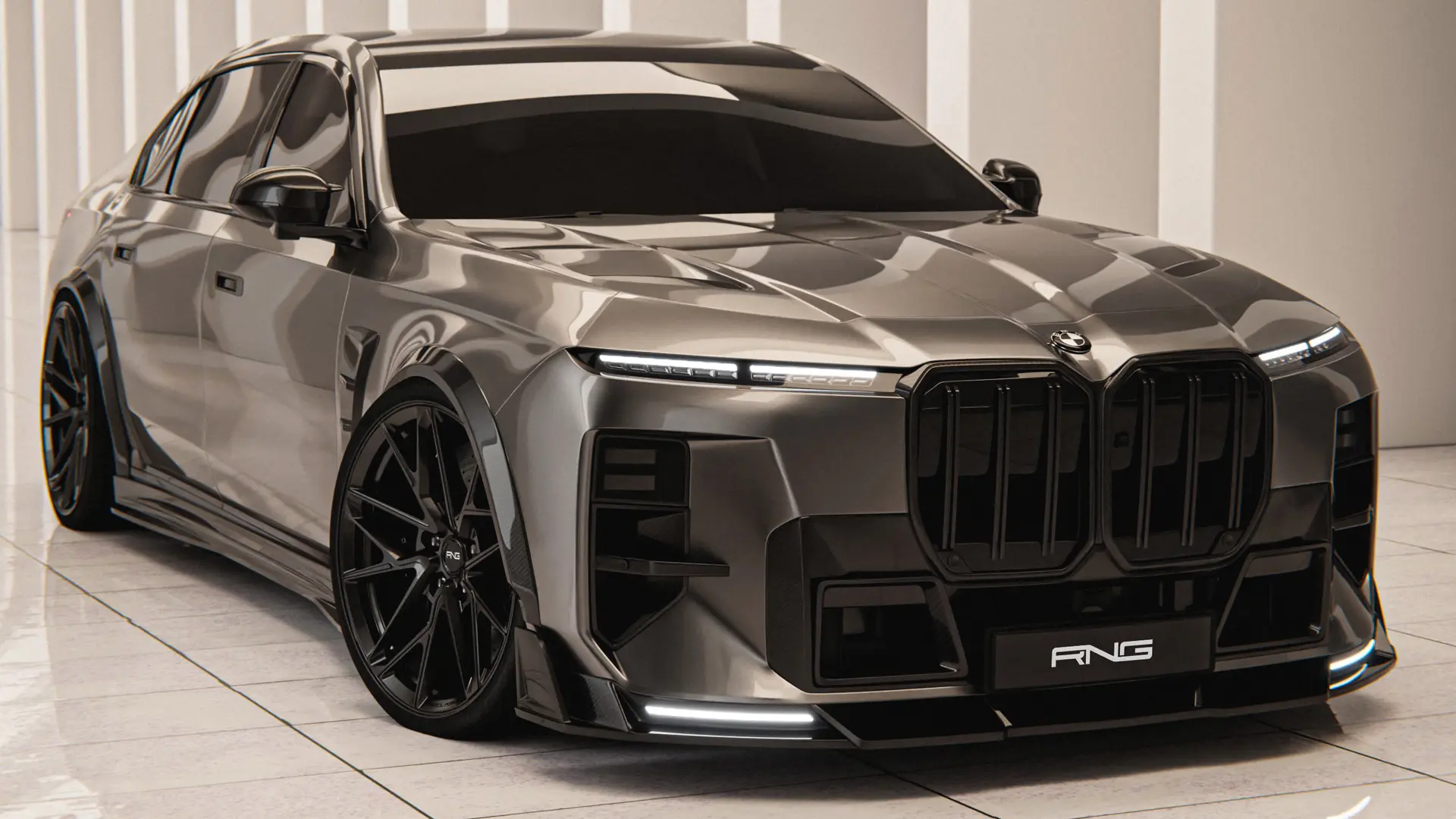 Обвес для BMW 7 серии G70 LCI 2027: как RNG Design сделал первую карбоновую программу на рестайлинг