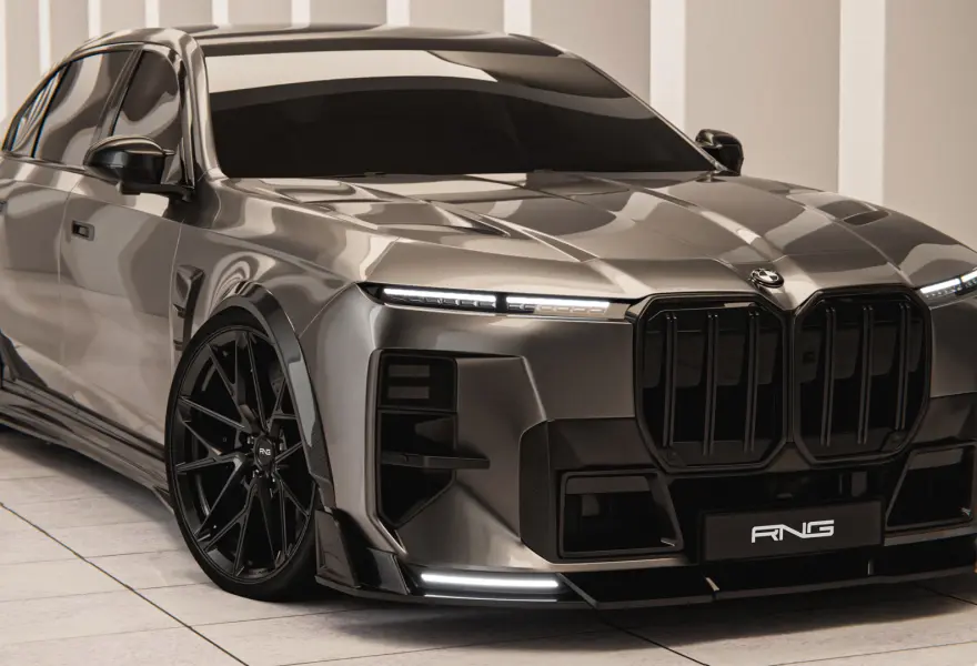 Обвес для BMW 7 серии G70 LCI 2027: как RNG Design сделал первую карбоновую программу на рестайлинг