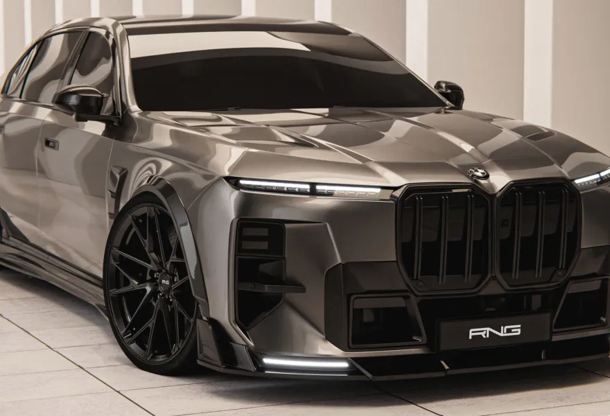 Первый обвес из карбона для BMW 7 серии G70 LCI 2027 Автор: RNG Design