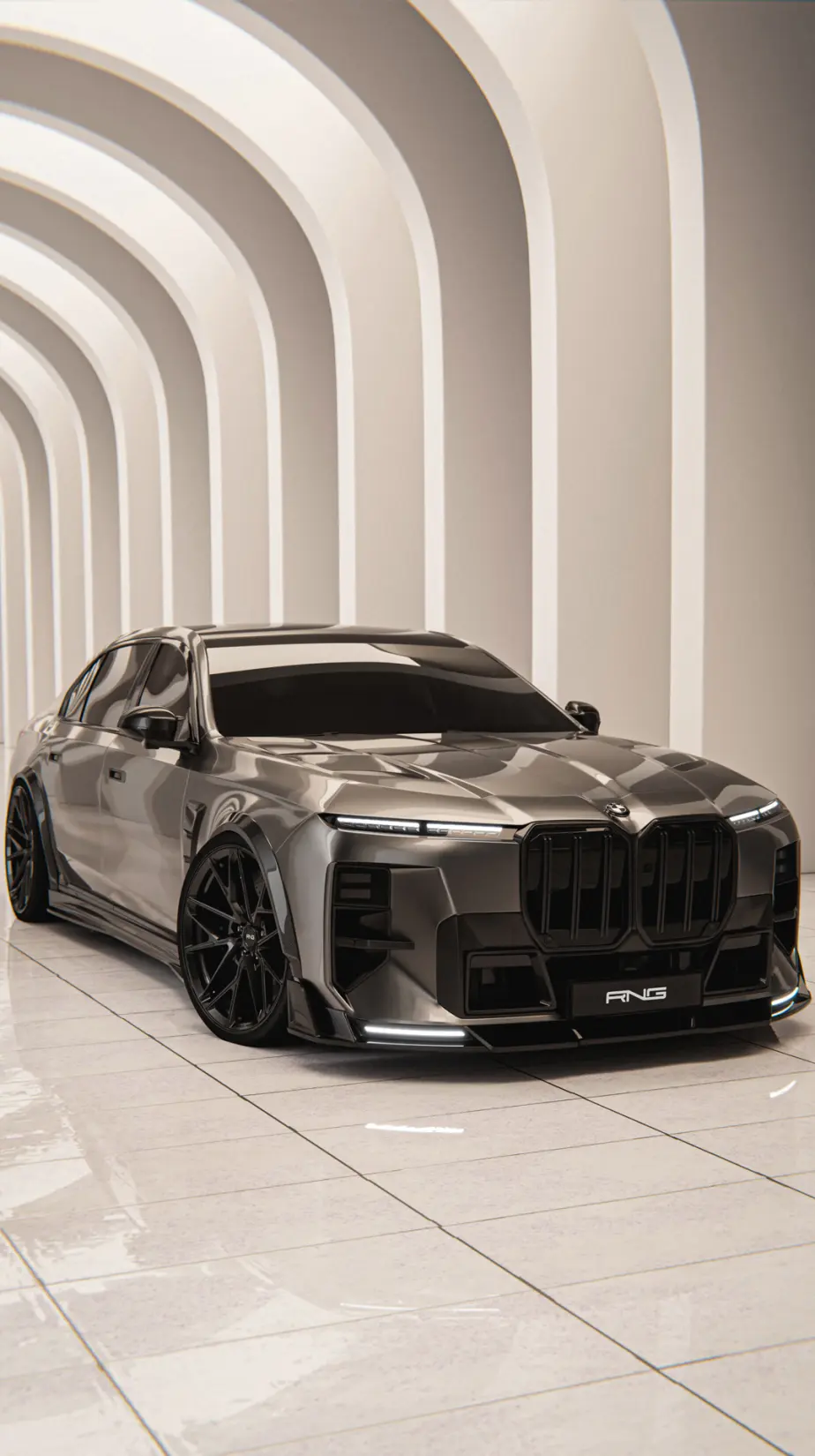 Обвес для BMW 7 серии G70 LCI 2027: как RNG Design сделал первую карбоновую программу на рестайлинг