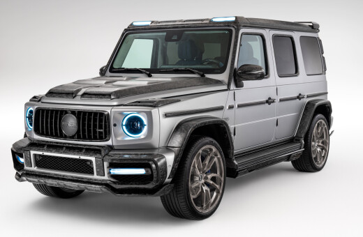 Mercedes-Benz G63 W463: матовый кованый карбон, 23″ кованые диски и перешитый салон