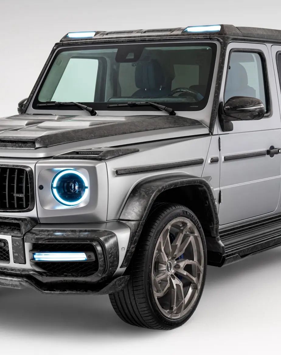Mercedes-Benz G63 W463: матовый кованый карбон, 23″ ковка и салон «под ключ» — проект, который нельзя повторить