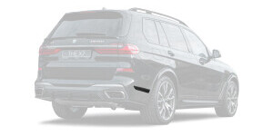 Вставки заднего бампера боковые