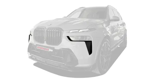 Карбоновые накладки на передние фары для BMW X7 LCI