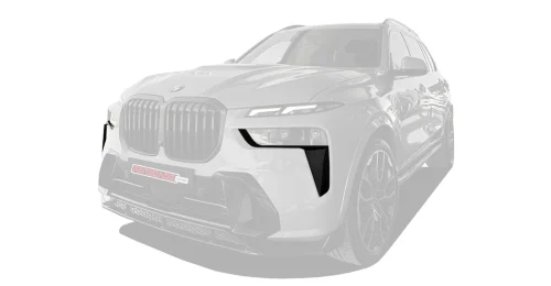 Карбоновые накладки на передние фары для BMW X7 LCI