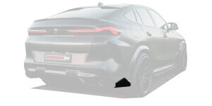 Боковые накладки заднего бампера