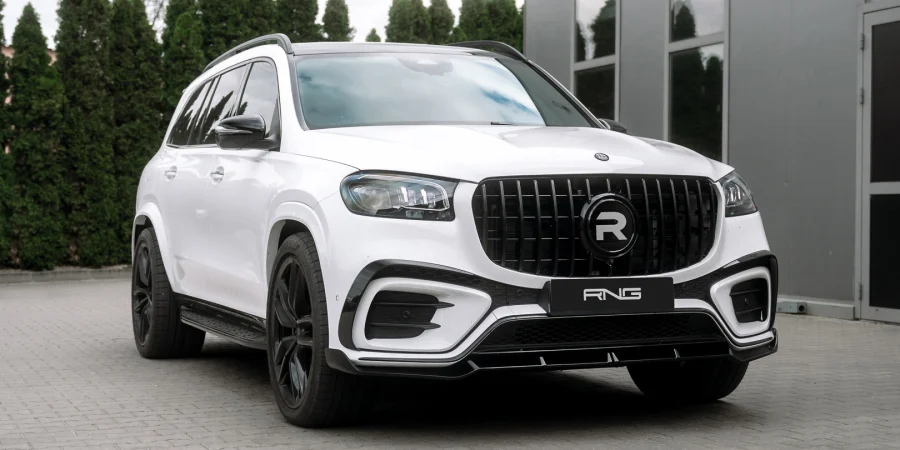 Доработка передней части Mercedes-Benz GLS 2025 от RNG Design