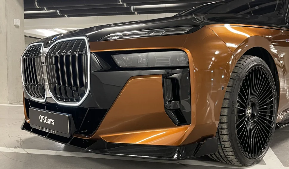 Губа переднего бампера для BMW 7 G70