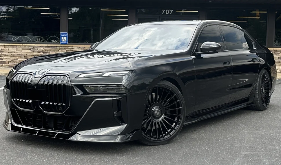 Губа переднего бампера для BMW 7 G70