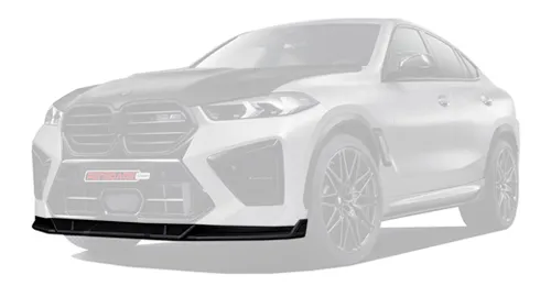 Карбоновая губа для BMW X6M Competiton LCI
