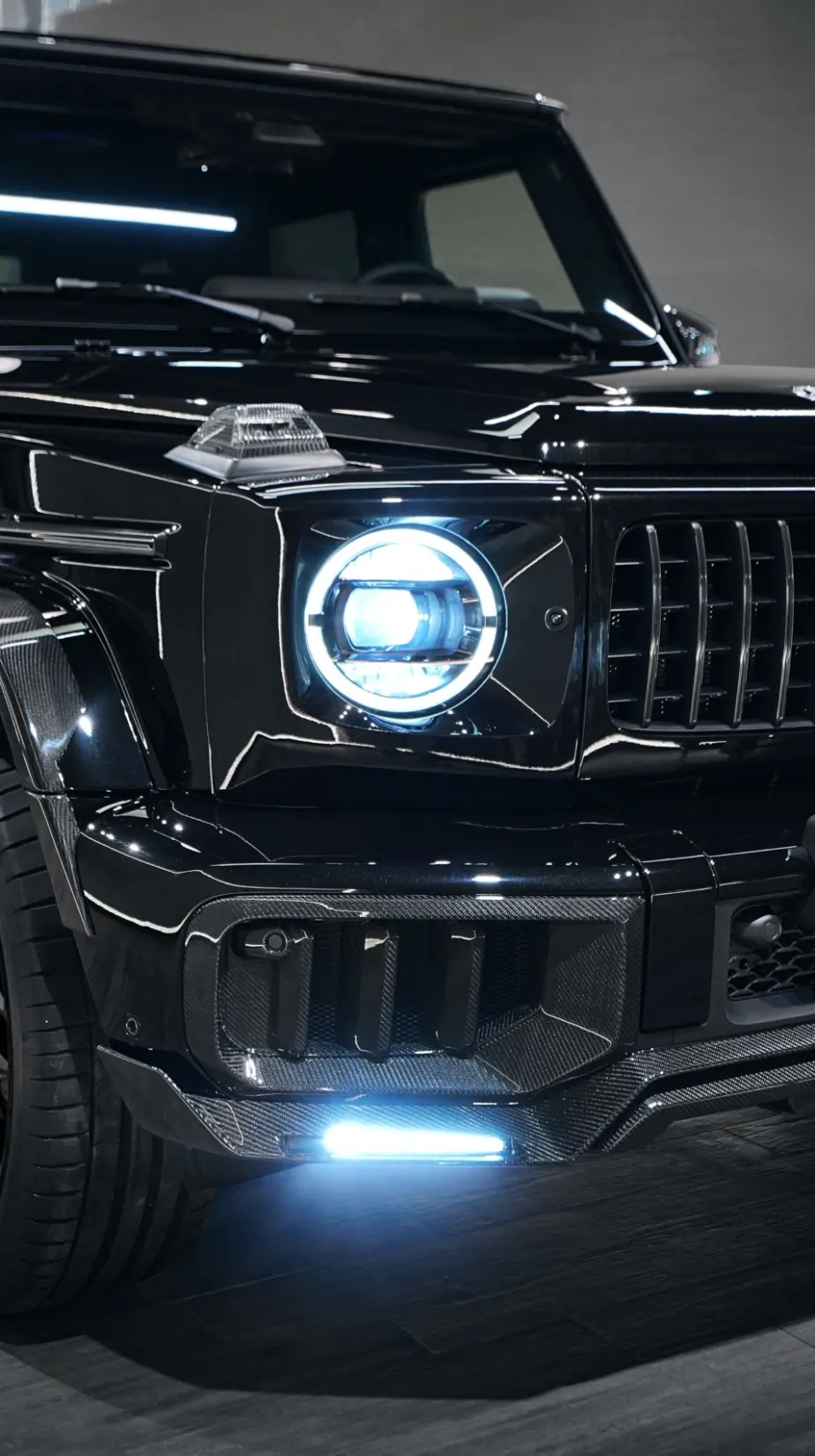 Mercedes-Benz G63 W465 (2025): классический карбон, кованые 23″ и абсолютная эксклюзивность в Чехии