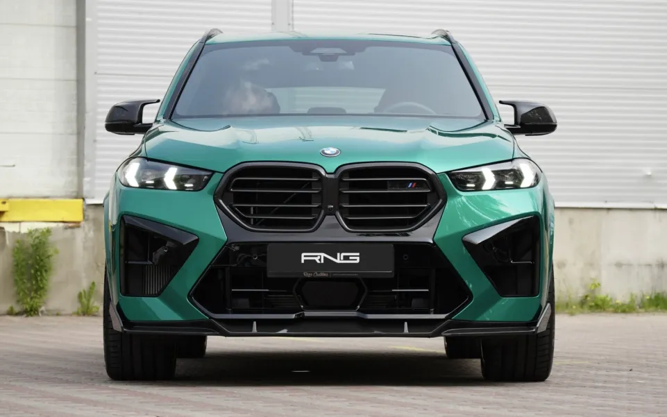 Карбоновая решетка радиатора для BMW X5M Competition LCI