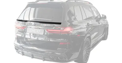 Карбоновый спойлер для BMW X7 нижний