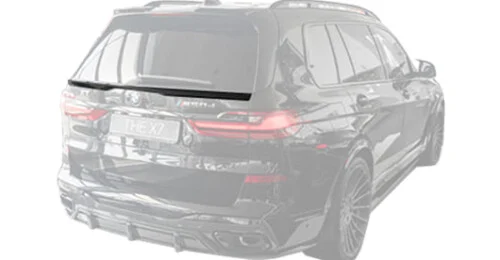 Карбоновый спойлер для BMW X7 нижний