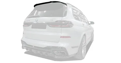 Карбоновый верхний спойлер для BMW X7 LCI
