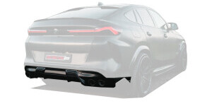 Диффузор заднего бампера