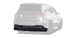 Диффузор заднего бампера