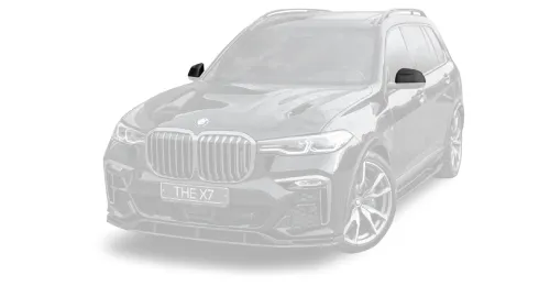 Карбоновые накладки на зеркала для BMW X7 LCI