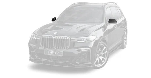Карбоновые накладки на зеркала для BMW X7 LCI