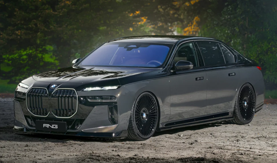 Губа переднего бампера для BMW 7 G70