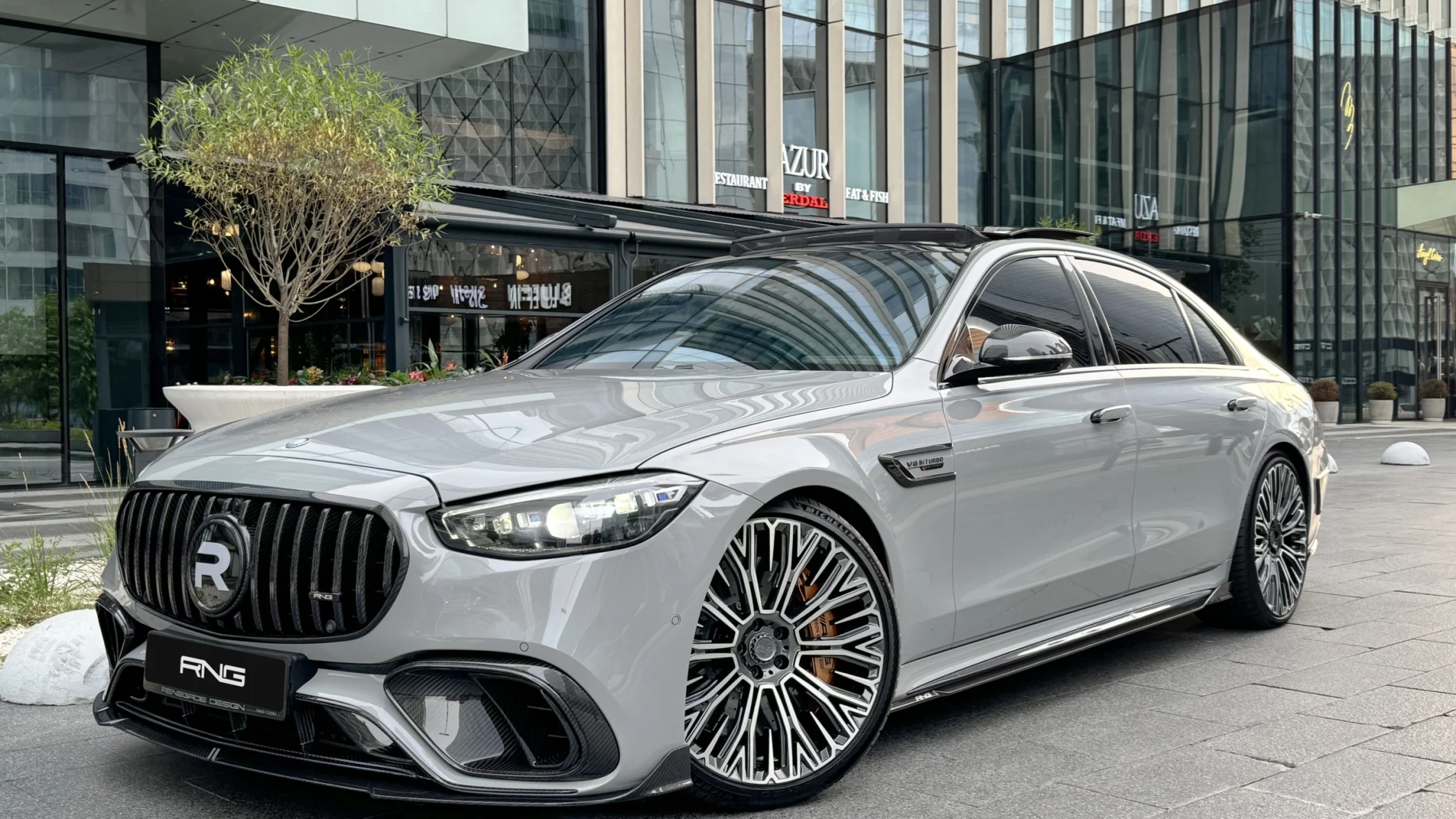 Как убрать дёргание коробки передач на Mercedes-AMG S63 W223