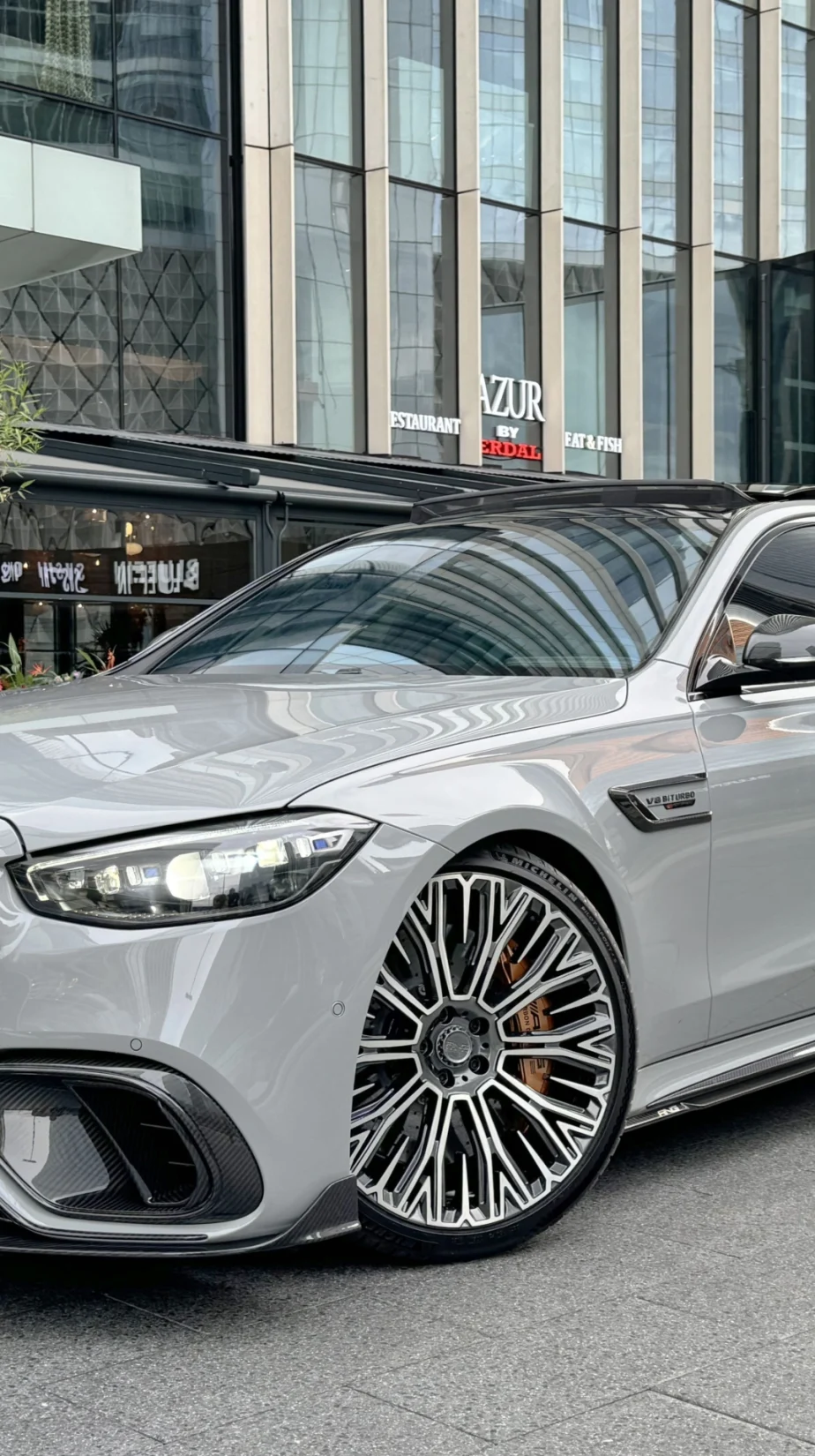 Как убрать дёргание коробки передач на Mercedes-AMG S63 W223