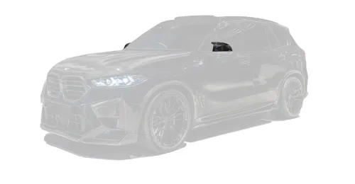 Карбоновые накладки на зеркала для BMW X5M Competition LCI