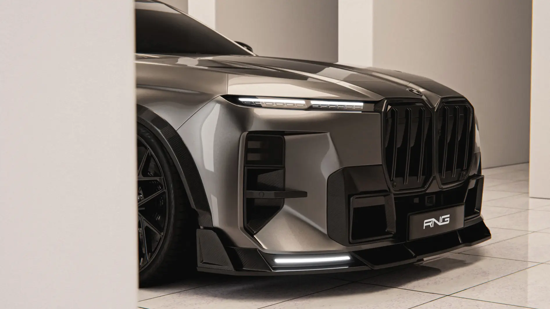Обвес для BMW 7 серии G70 LCI 2027: как RNG Design сделал первую карбоновую программу на рестайлинг