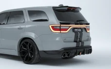 Диффузор с насадками и стоп-сигналом для Dodge Durango