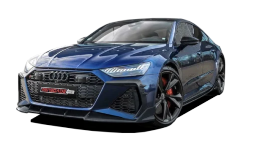 Audi RS7 C8: обвес черный глянец + ковка