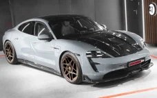 Карбоновая губа для Porsche Taycan
