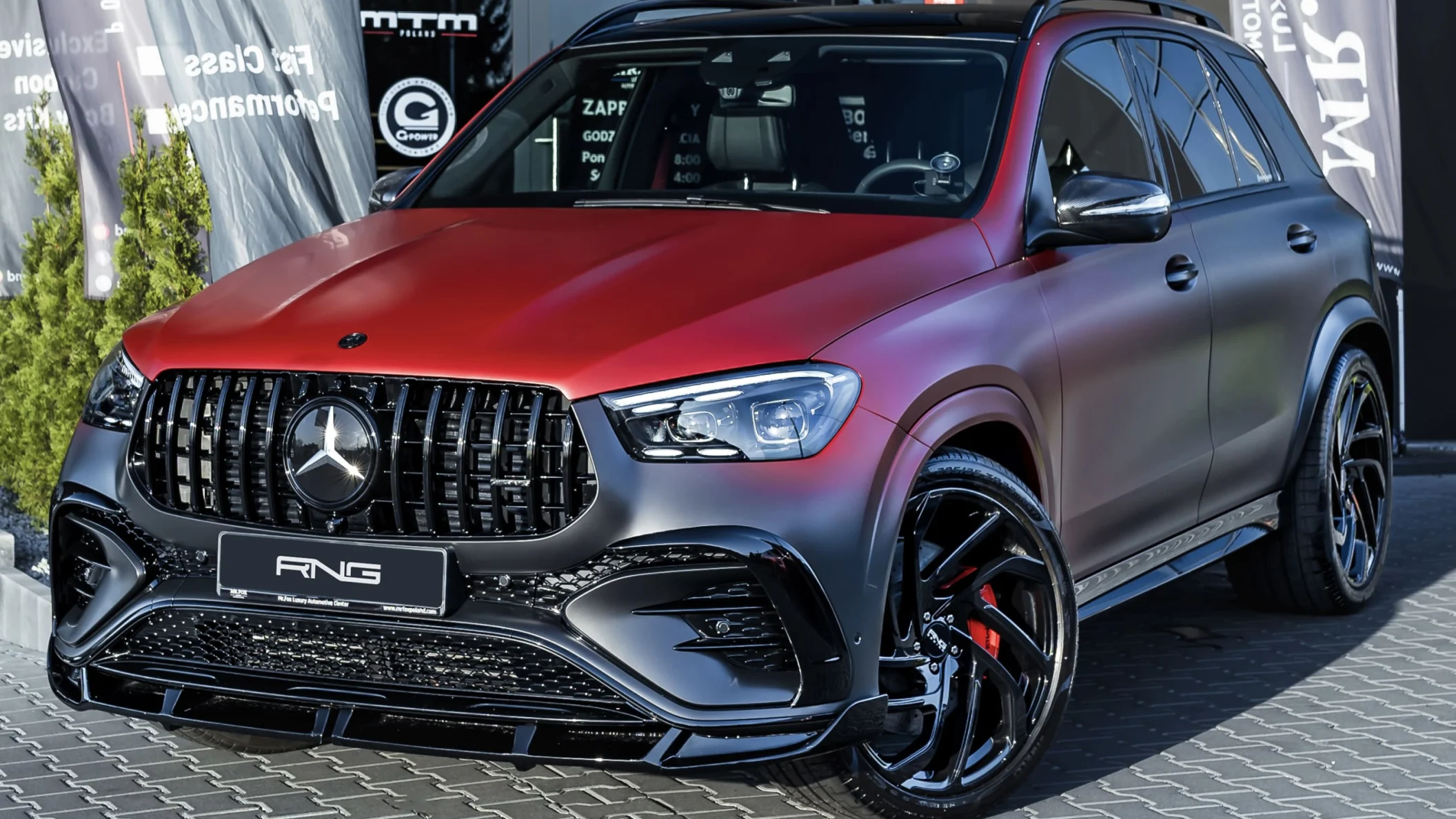 Mercedes-Benz GLE 2025 для компании Mr. Fox Automotive