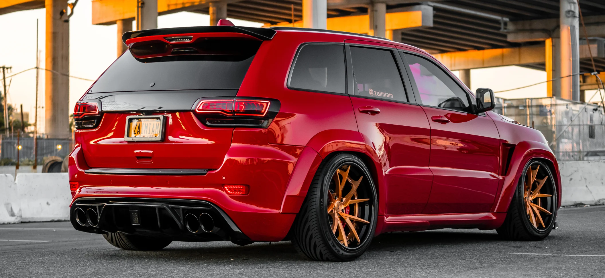 Обвес для Jeep Grand Cherokee WK2