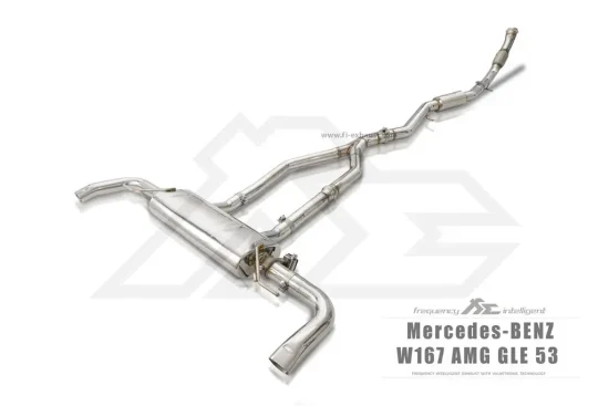 Выхлопная система Fi Exhaust for Mercedes-Benz GLE 167 (450/53 AMG)