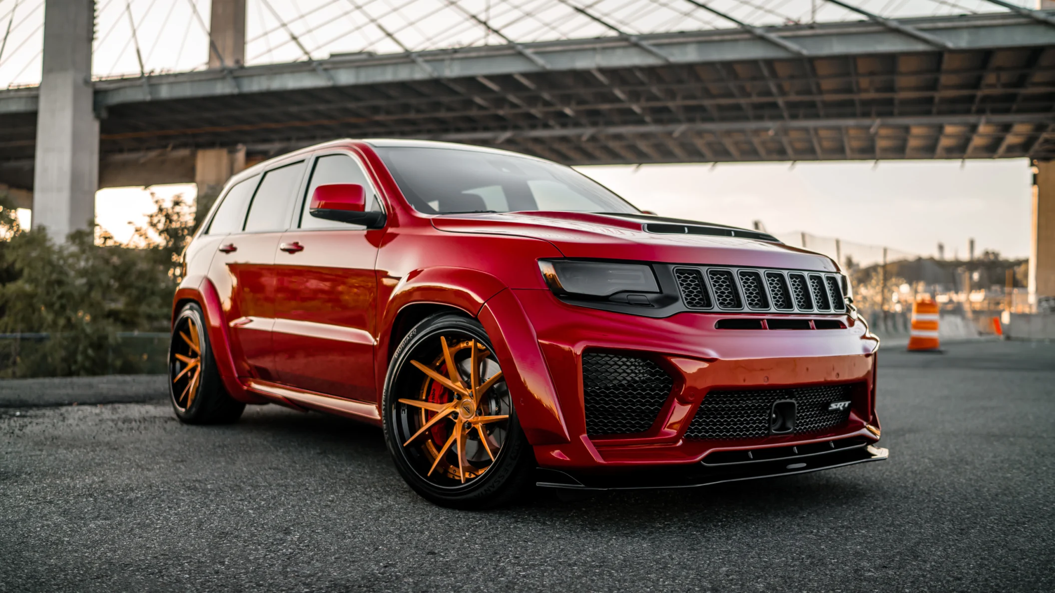 Обвес для Jeep Grand Cherokee WK2